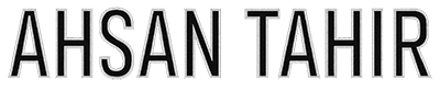 Ahsan-Tahir-Entrepreneur
